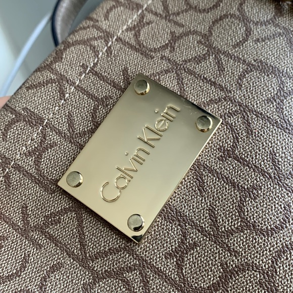 Calvin Klein CK Monogram Chain Tote - Picture 6 of 8